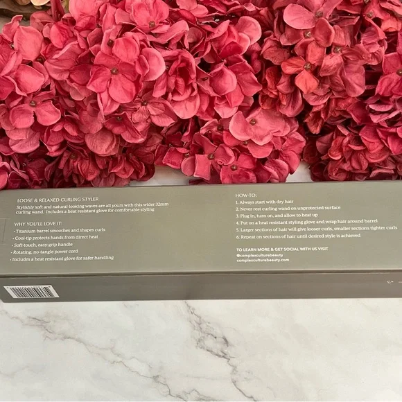 COMPLEX CULTURE Titanium Curling Wand 32mm - Picture 13 of 16